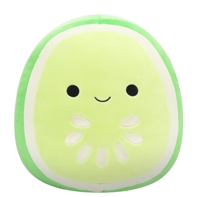 Jucarie de plus SQUISHMALLOWS Squad 21 Castraveciorul Carmichael, 30 cm