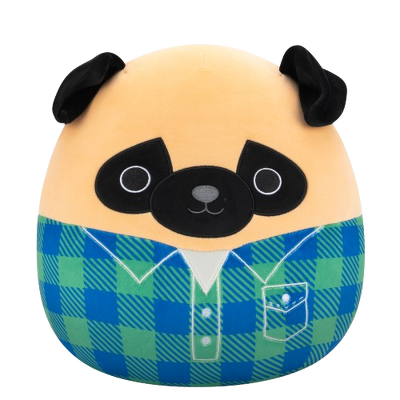 Jucarie de plus SQUISHMALLOWS Squad 21 Mopsul Prince, 30 cm