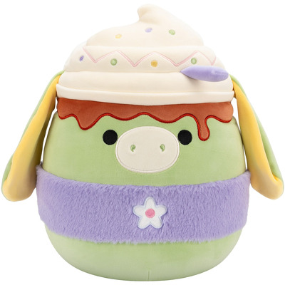 Jucarie de plus SQUISHMALLOWS Squad 22, Easter Specialty - Magarusul Juniper, 30 cm