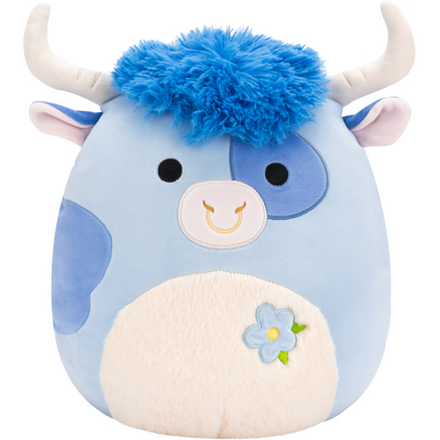 Jucarie de plus SQUISHMALLOWS Squad 22, Easter, Taurasul Bermayeh, 30 cm