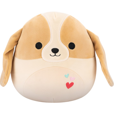 Jucarie de plus SQUISHMALLOWS Squad 22 - Valentines, Adela Bassetul, 30 cm