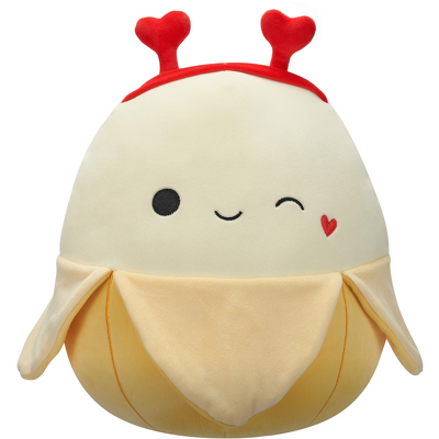 Jucarie de plus SQUISHMALLOWS Squad 22 - Valentines, Banana Junie, 40 cm