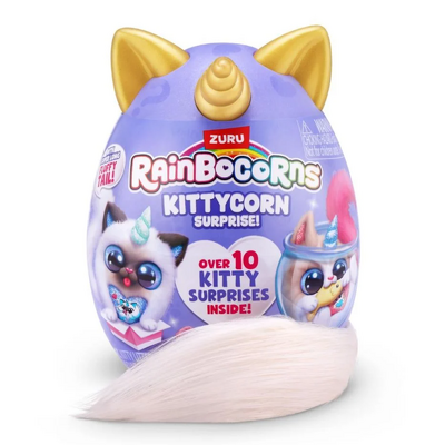 Jucarie de plus surpriza RAINBOCORNS - Kittycorn, Seria 3