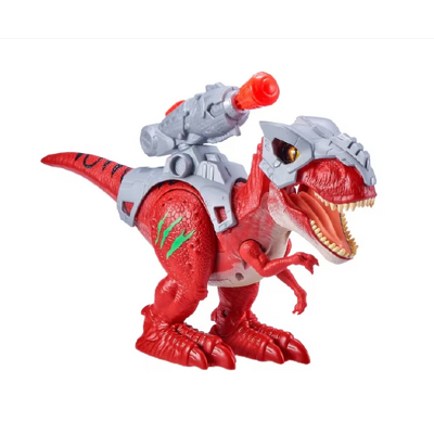 Jucarie interactiva Dino Wars T Rex, 38 cm