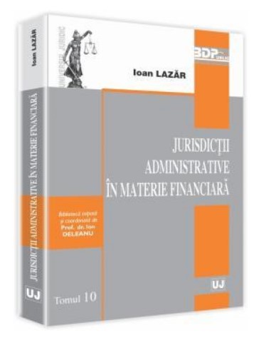 Jurisdictii administrative in materie financiara