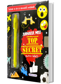 Jurnalul meu top secret pentru baieti