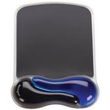 Kensington Mouse Pad Duo Gel - albastru/fumuriu