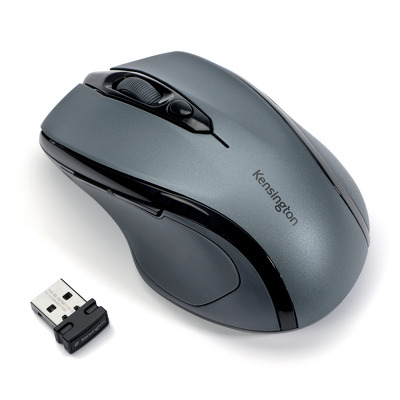 Kensington Pro Fit Mouse Wireless dimensiune medie - gri