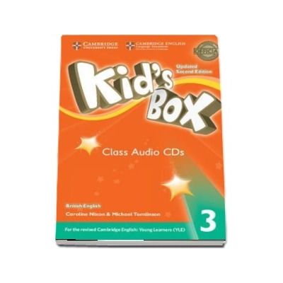 Kids Box Level 3 Class Audio CDs (3) British English