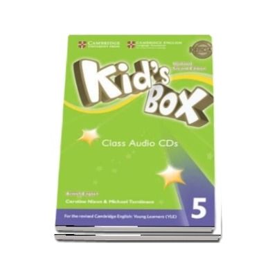 Kids Box Level 4 Class Audio CDs (3) British English