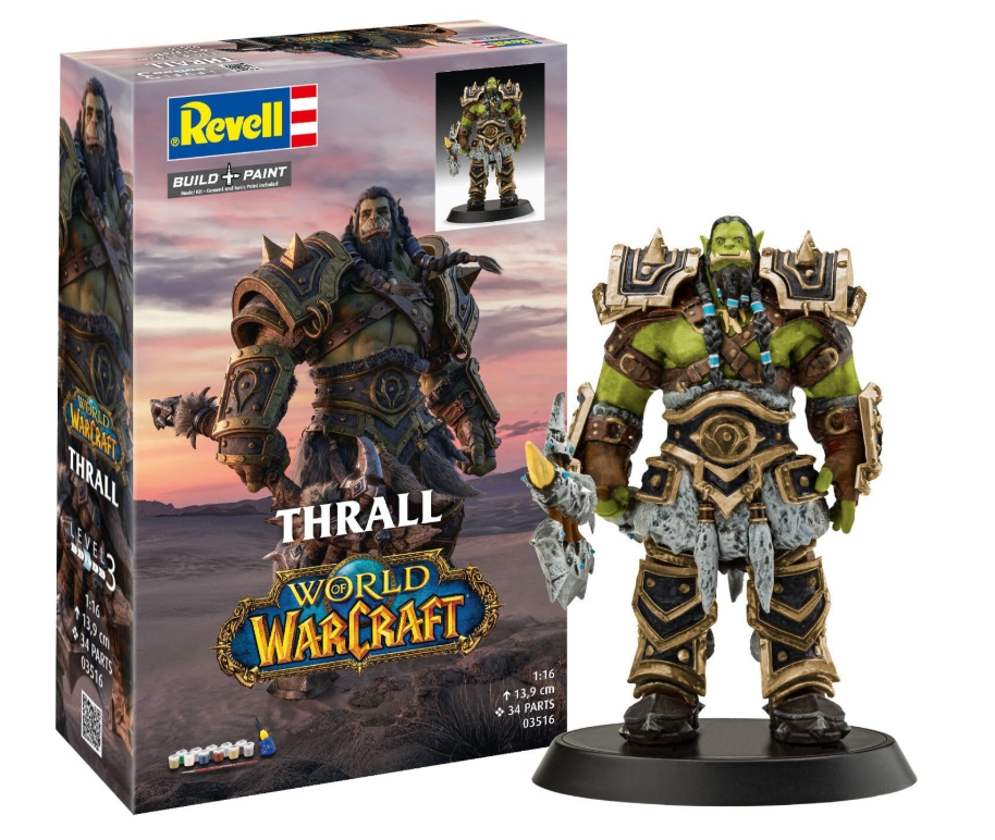 Kit de model dedicat personajului iconic Thrall din World of Warcraft