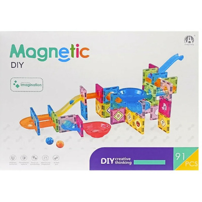 Labirintul meu magnetic - 91 piese (5.5 cm)