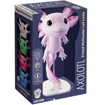 Lampa de veghe multicolora Rainy Days - Axolotl