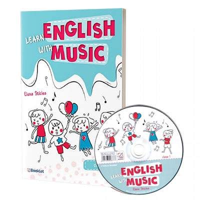 Learn English with music. Caiet de lucru pentru clasa I, contine CD