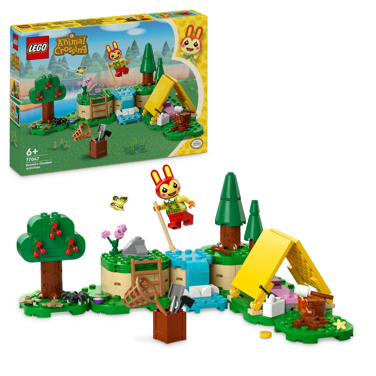 LEGO ANIMAL CROSSING. Activitatile lui Buni in aer liber