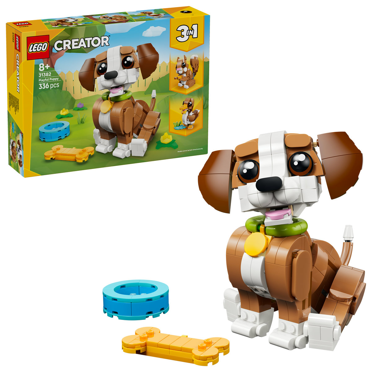 LEGO. Animale adorabile: Catelus jucaus - 3 in 1