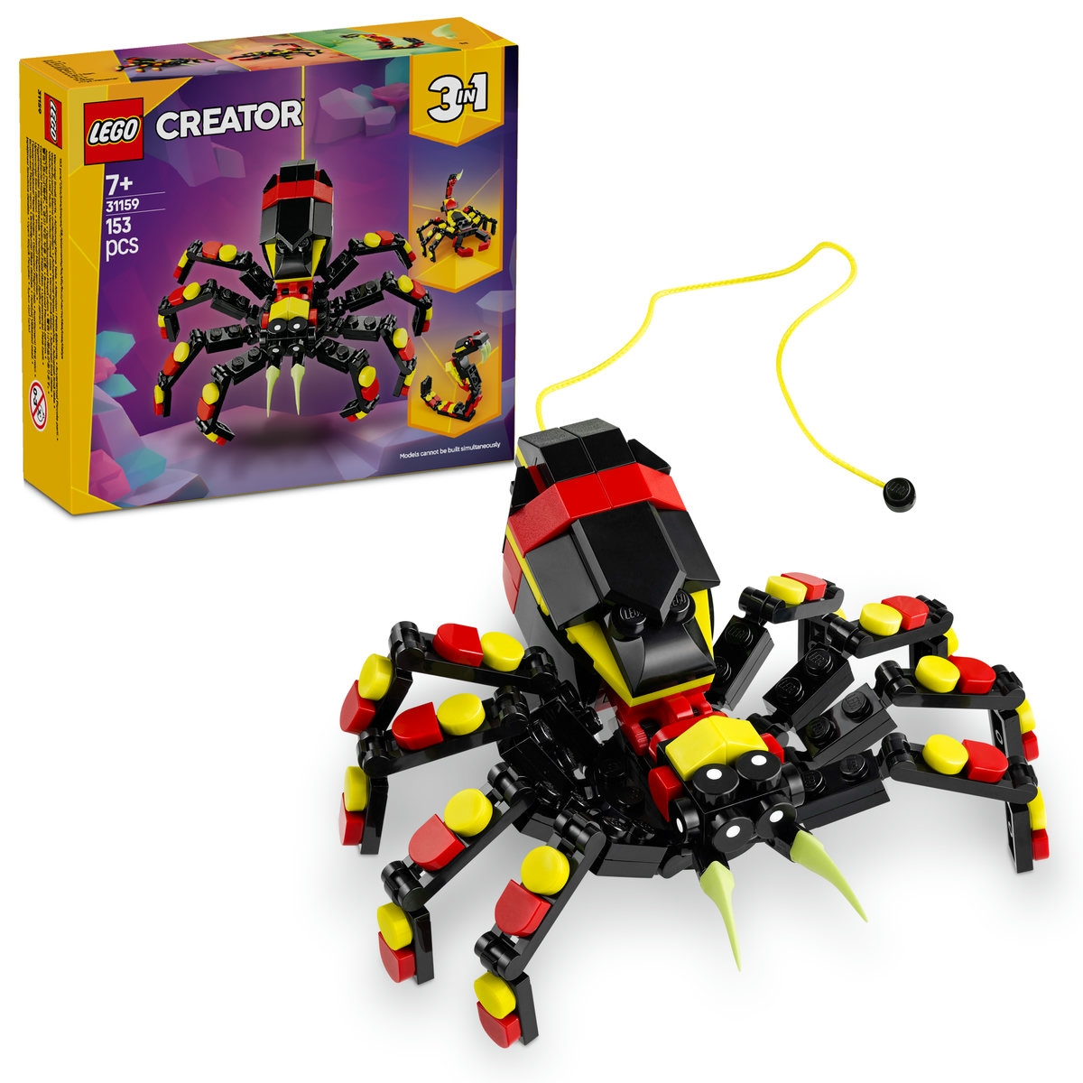 LEGO Animale salbatice Paianjen surprinzator - aventura si joaca