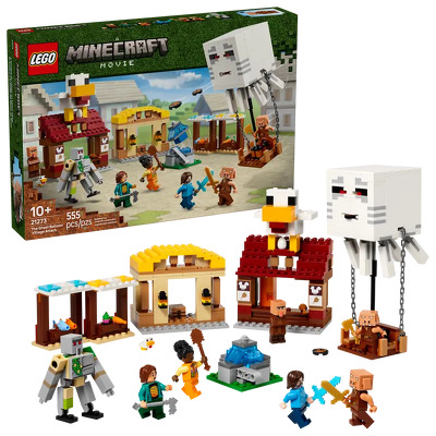 LEGO. Atacul baloanelor Ghast asupra satului - actiune si joaca creativa