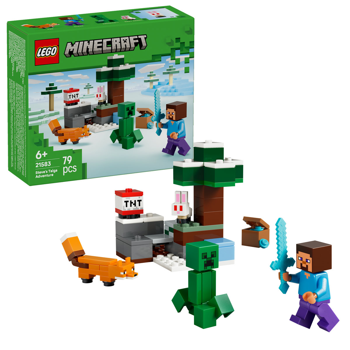 LEGO. Aventura din Taiga a lui Steve