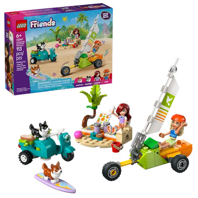 LEGO. Aventuri cu catei la surfing si pe scuter - distractie si joaca