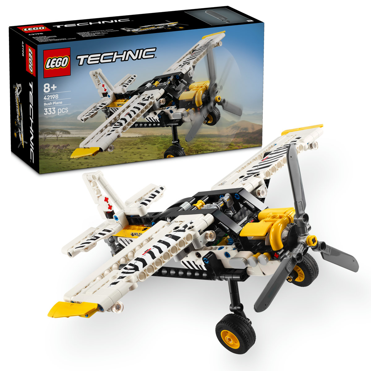 LEGO. Avion pentru zone greu accesibile - explorare aeriana si aventura