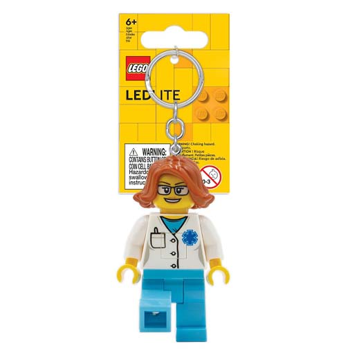 LEGO. Breloc Iconic cu LED - Femeie Doctor