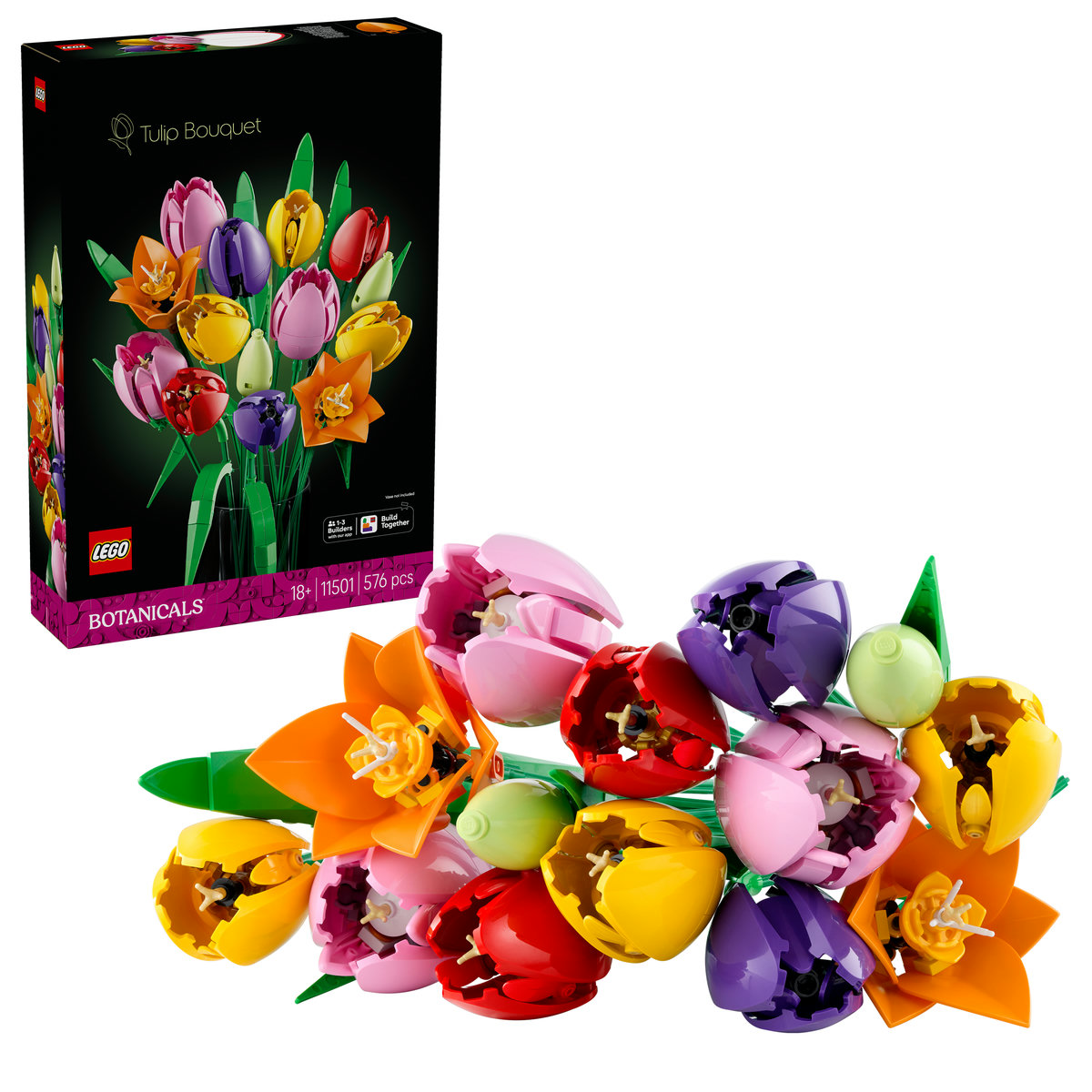 LEGO. Buchet de lalele
