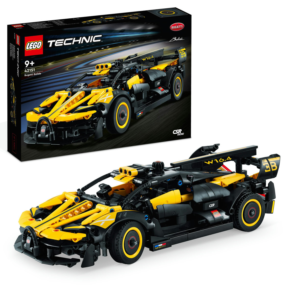 LEGO. Bugatti Bolide supercar cu 4016 piese pentru constructie si expunere