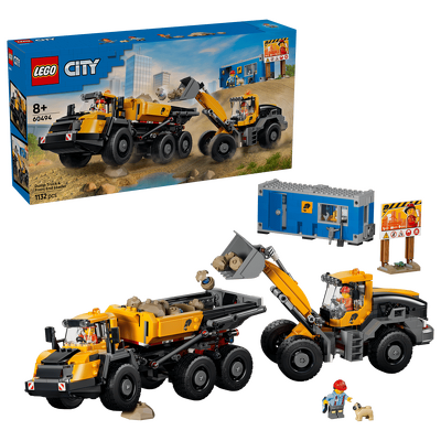 LEGO. Camion basculant si incarcator frontal