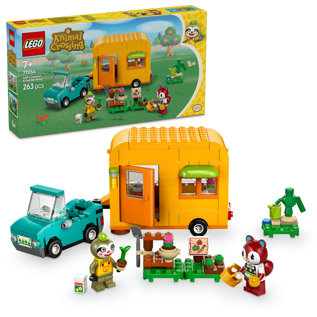 LEGO. Caravana si magazinul de gradinarit al lui Leif