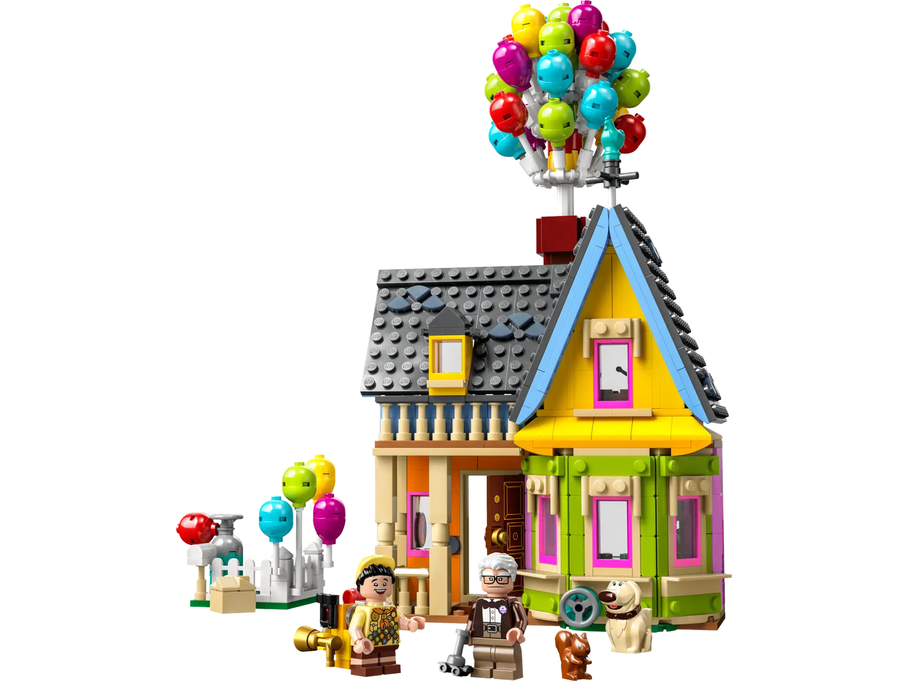 LEGO. Casa din filmul Up cu 1856 piese pentru constructie si expunere emotionala