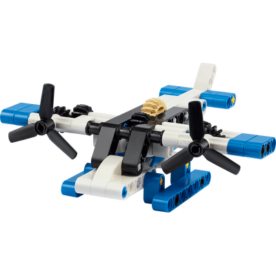 LEGO City. Hidroavion alb
