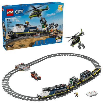 LEGO City. Jaf in trenul politiei