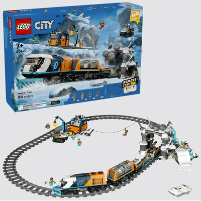 LEGO City. Trenul expres al exploratorilor spre Polul Arctic