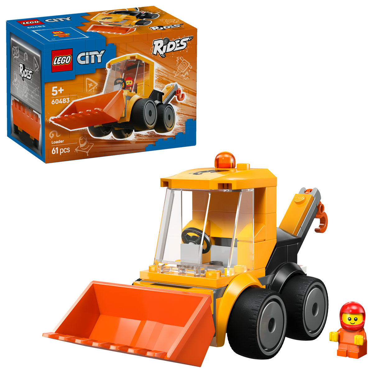 LEGO City. Vehicule incarcator de constructii