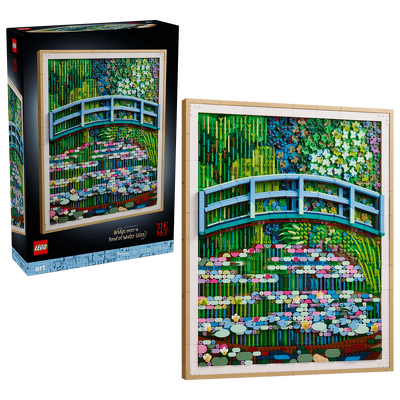 LEGO. Claude Monet - Pod peste lac cu nuferi