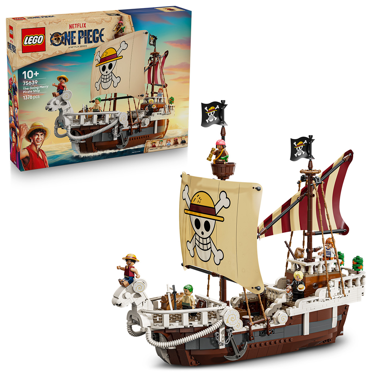 LEGO. Corabia de pirati Fasneata Merry