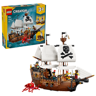 LEGO. Corabie de pirati emblematica