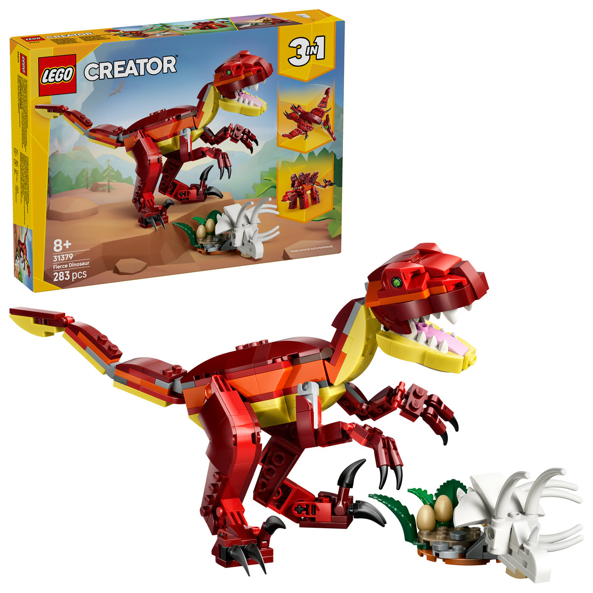 LEGO Creator. Dinozaur feroce -3 in 1