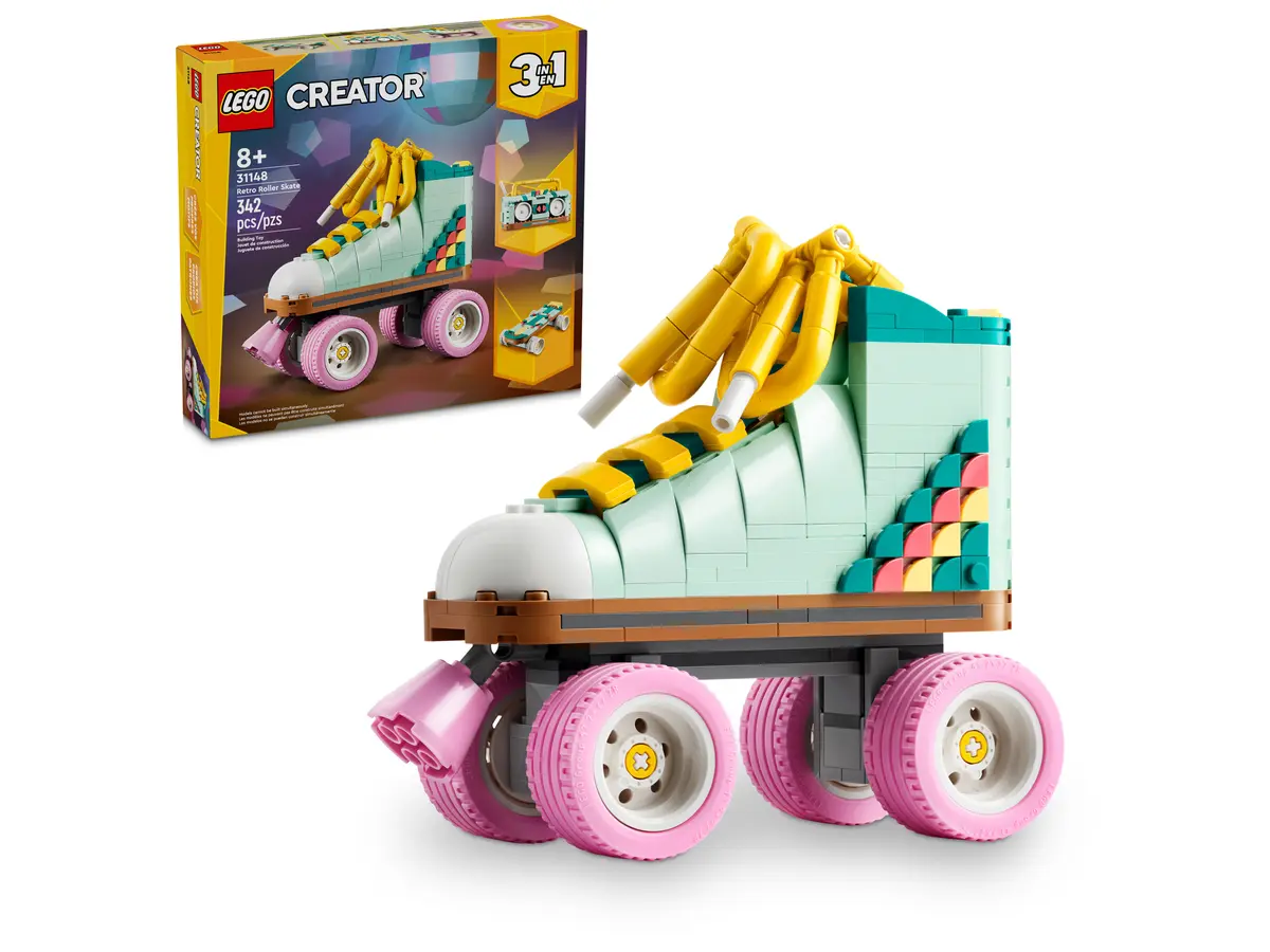 LEGO CREATOR . Patina cu rotile retro
