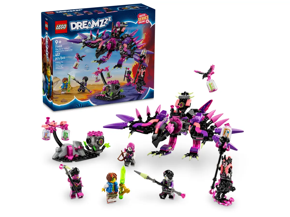 LEGO. Creaturile de cosmar ale vrajitoarei din Never