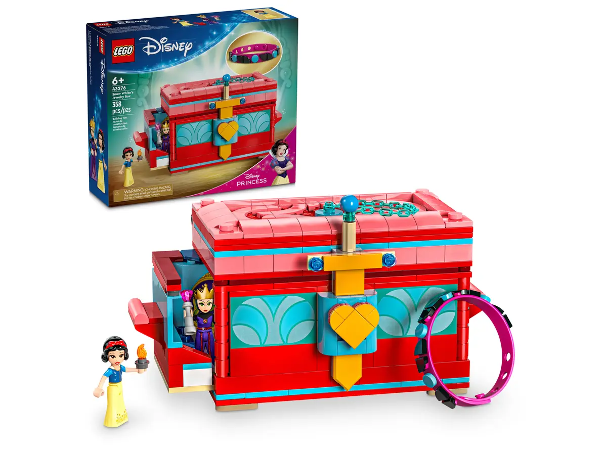 LEGO. Cutia cu bijuterii a Albei ca Zapada
