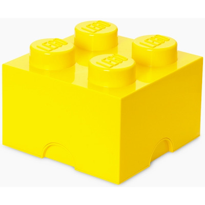 LEGO. Cutie depozitare galben