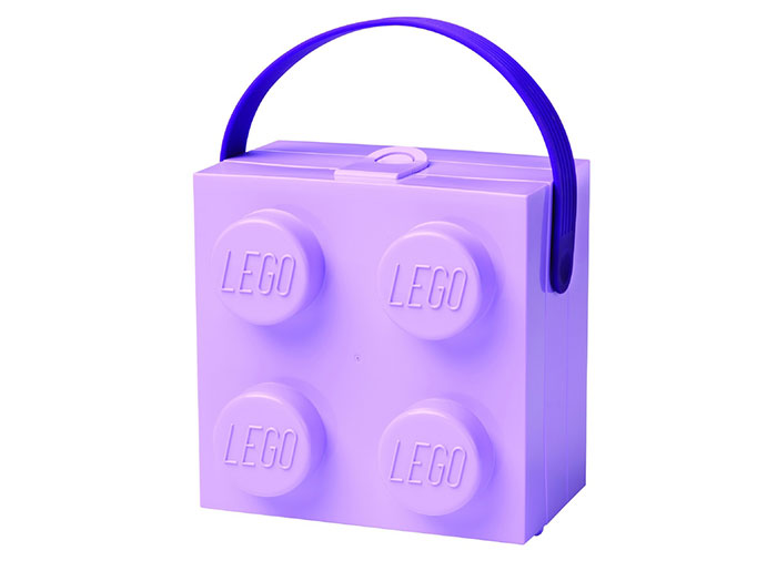 LEGO. Cutie pentru sandwich 2x2 lavanda