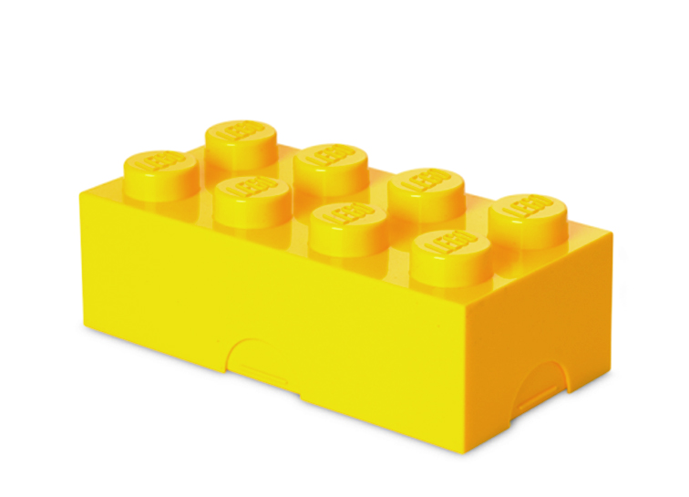 LEGO. Cutie pentru sandwich galben