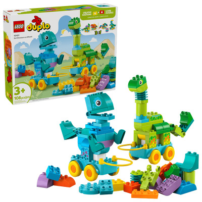 LEGO. Dinozauri pe roti 3 in 1