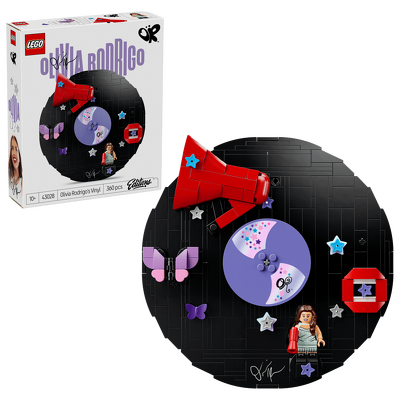 LEGO. Disc de vinil cu Olivia Rodrigo LEGO. Disc de vinil cu Olivia Rodrigo