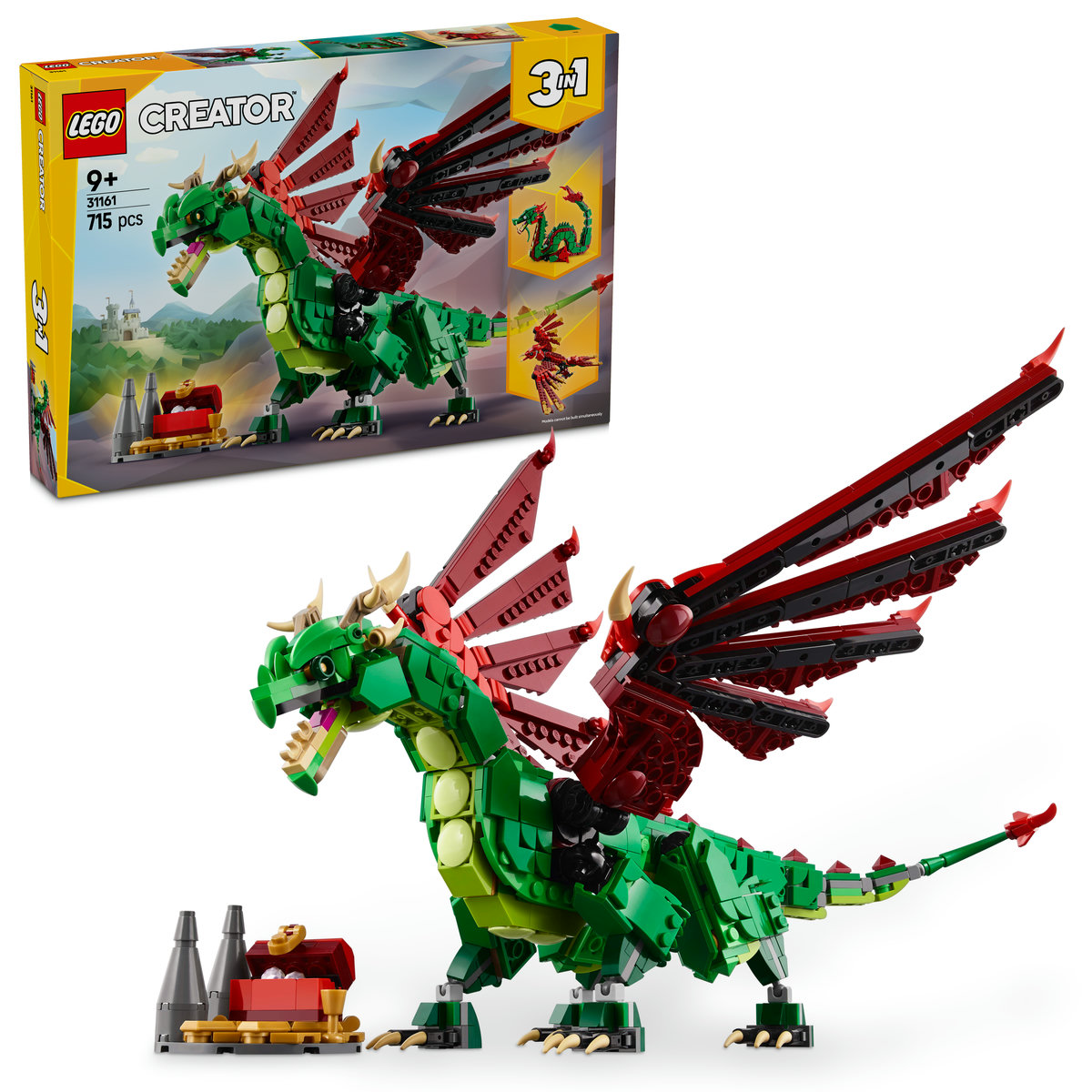 LEGO. Dragon medieval