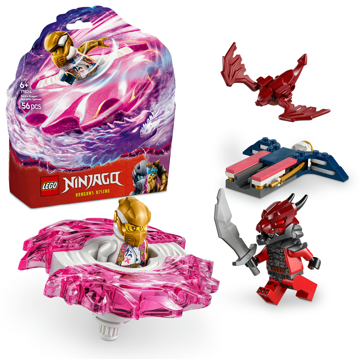 LEGO. Dragonul Spinjitzu al Sorei - actiune ninja si aventura