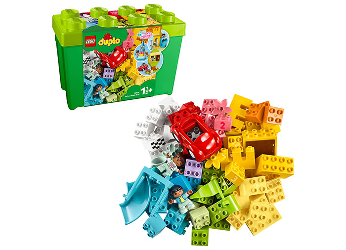 LEGO DUPLO. Cutie deluxe in forma de caramida cu 85 de piese